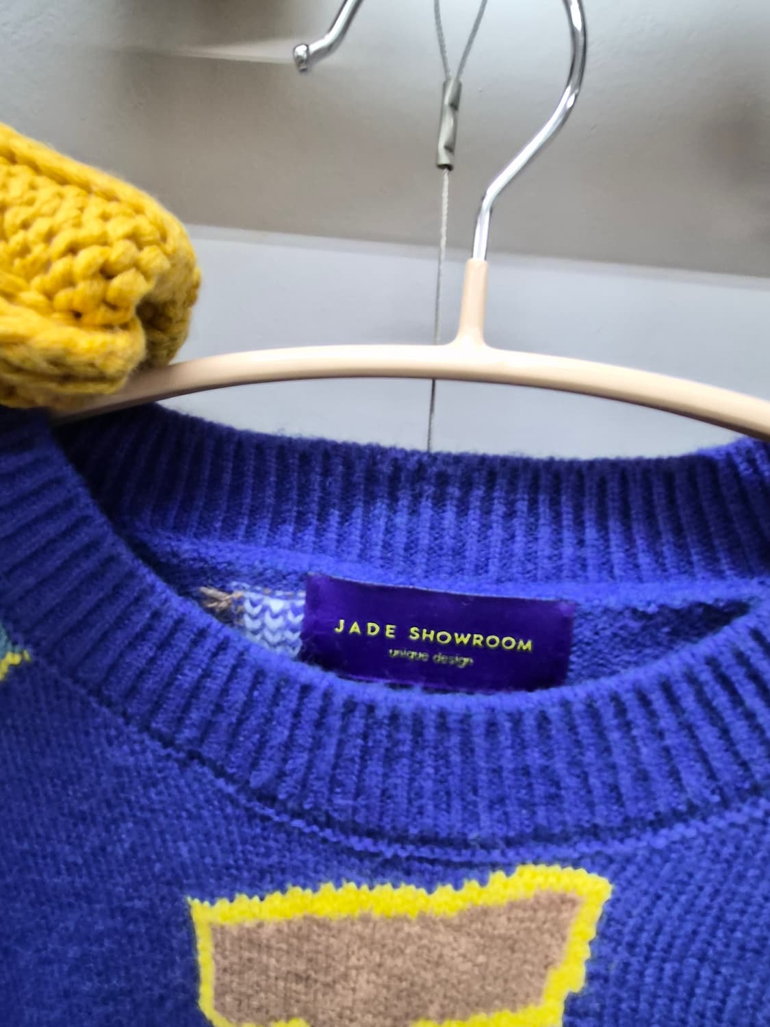 제이드쇼룸 레터링니트 상품이미지2