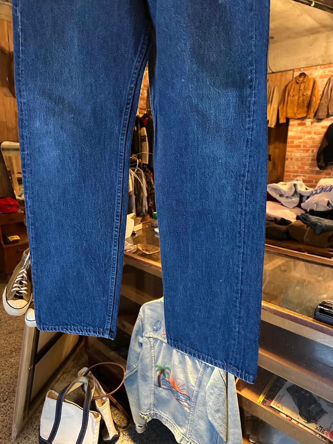 90s USA 빈티지 리바이스 501 데님 팬츠 상품이미지2