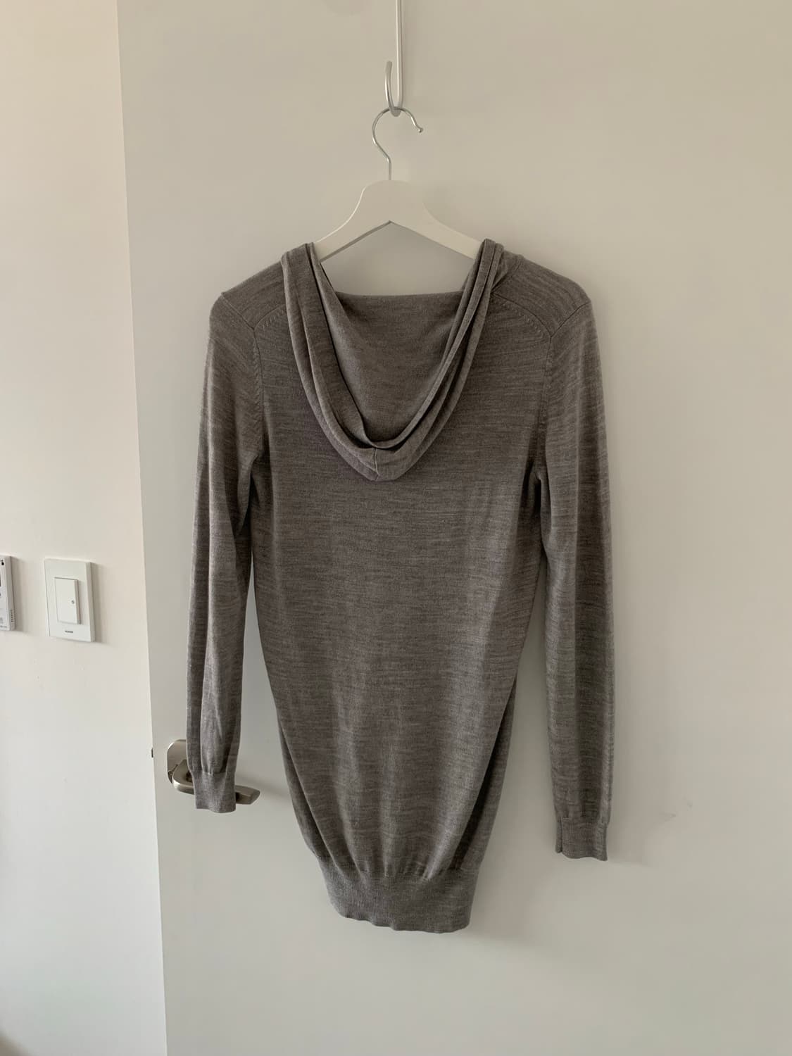 UNIQLO 그레이 니트 후디 상품이미지3