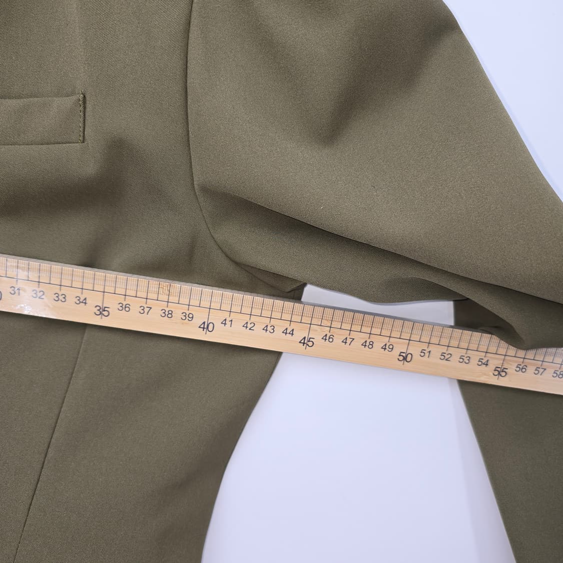 일본 빈티지 올리브 클래식 자켓 상품이미지3