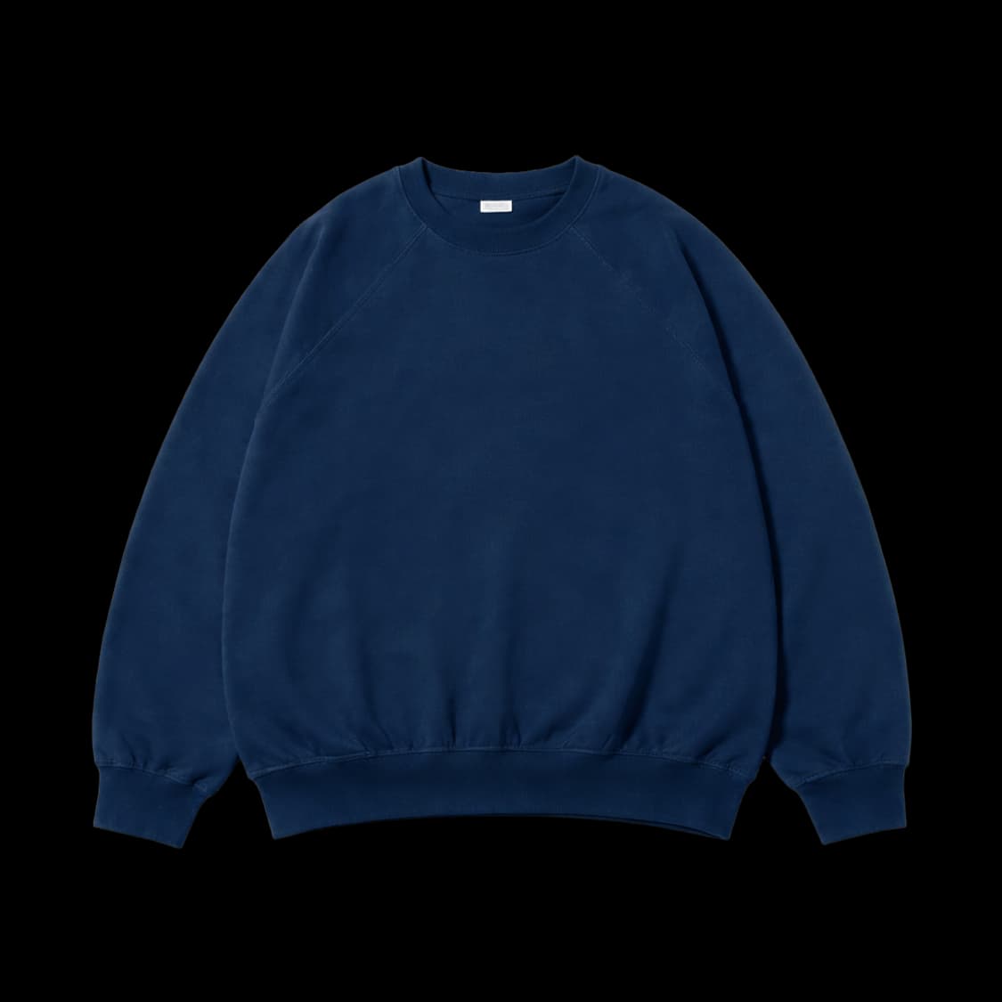 [4] 아프레쎄 26ss 빈티지 라이트 스웻셔츠 블루 상품이미지1