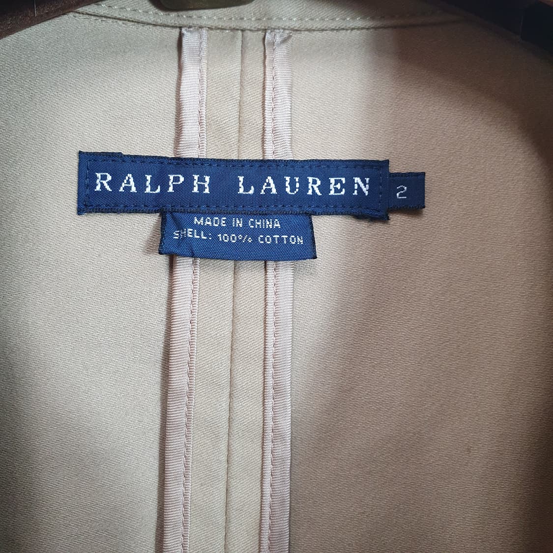 폴로 랄프로렌 여성용 트렌치코트 거의 새제품 90사이즈 상품이미지3