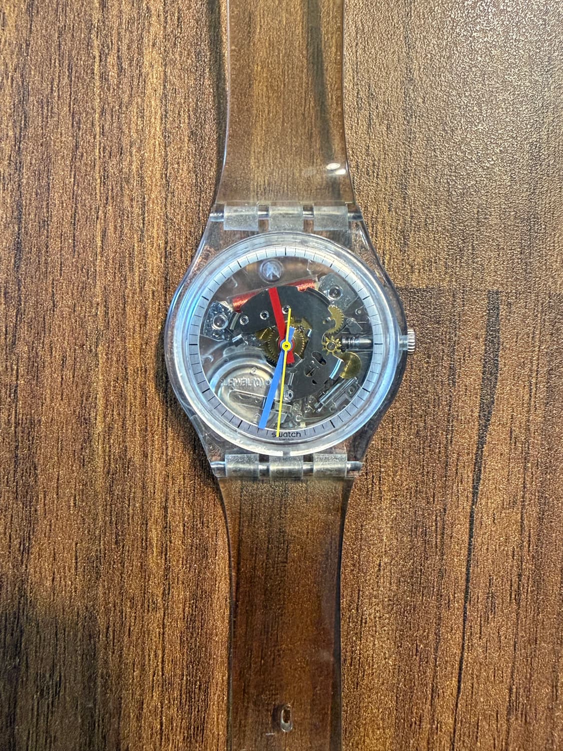 swatch 스와치 올 클리어 손목시계 상품이미지5