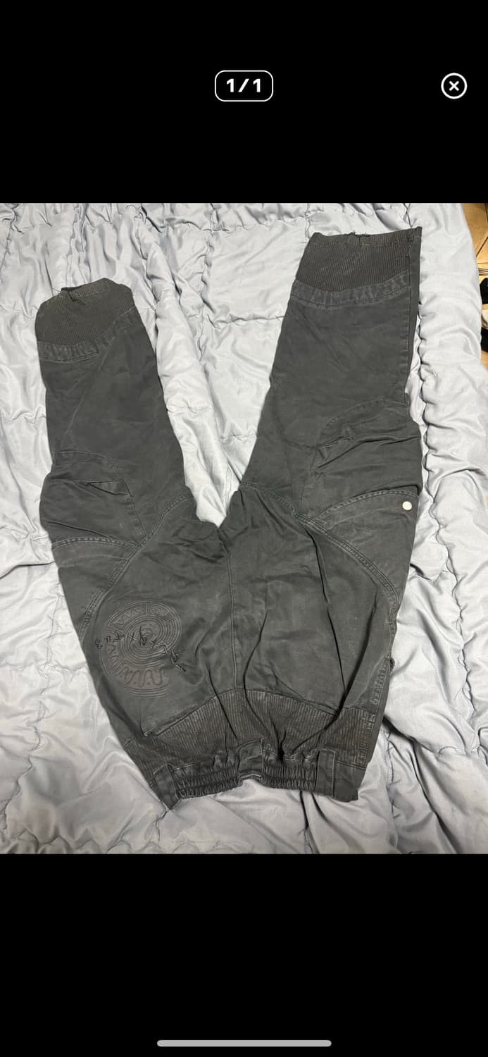 (M) 이그노타 코어5 워시드 카고 팬츠 블랙 ignota 상품이미지3