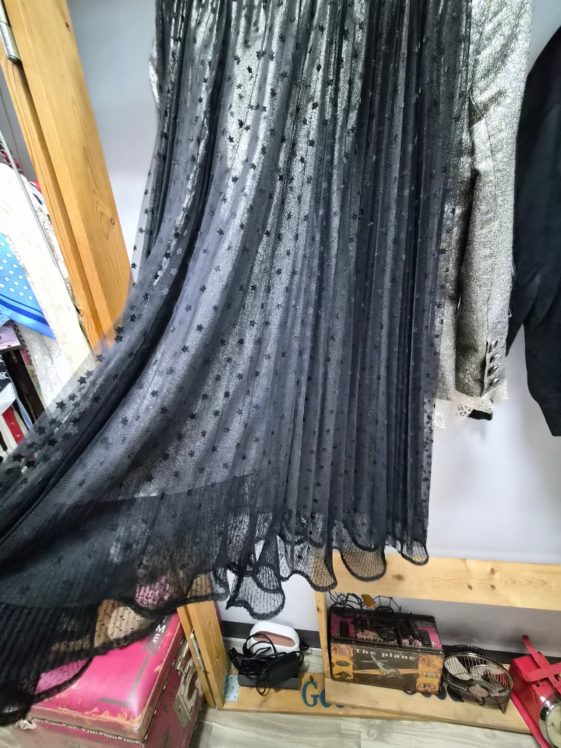 다이앤본 퍼스텐버그 샤이니 큐트 자켓. 오즈세컨 도트샤 스커트 상품이미지8