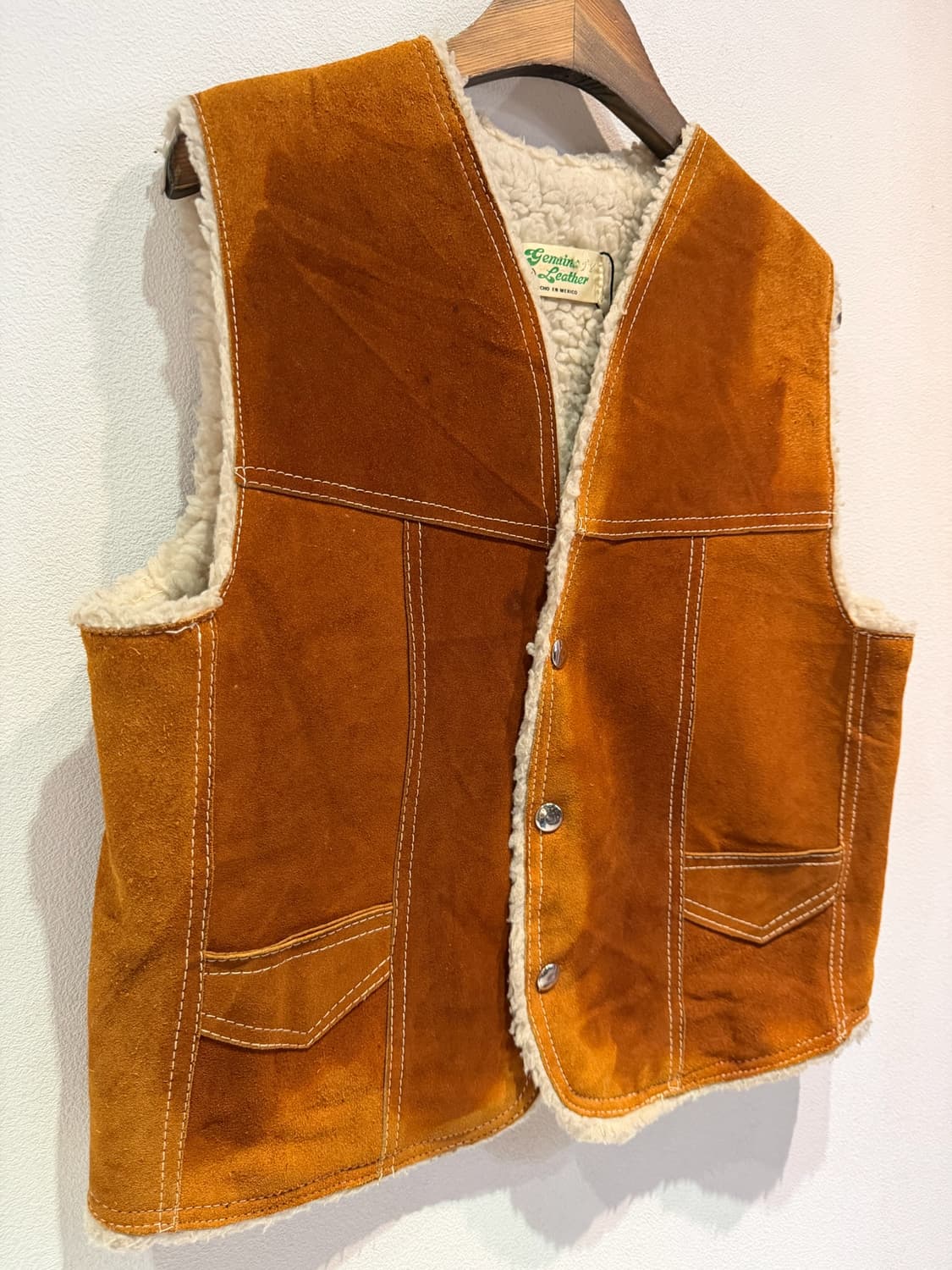 Genuine Leather 베스트(Made In MAXICO) 상품이미지3