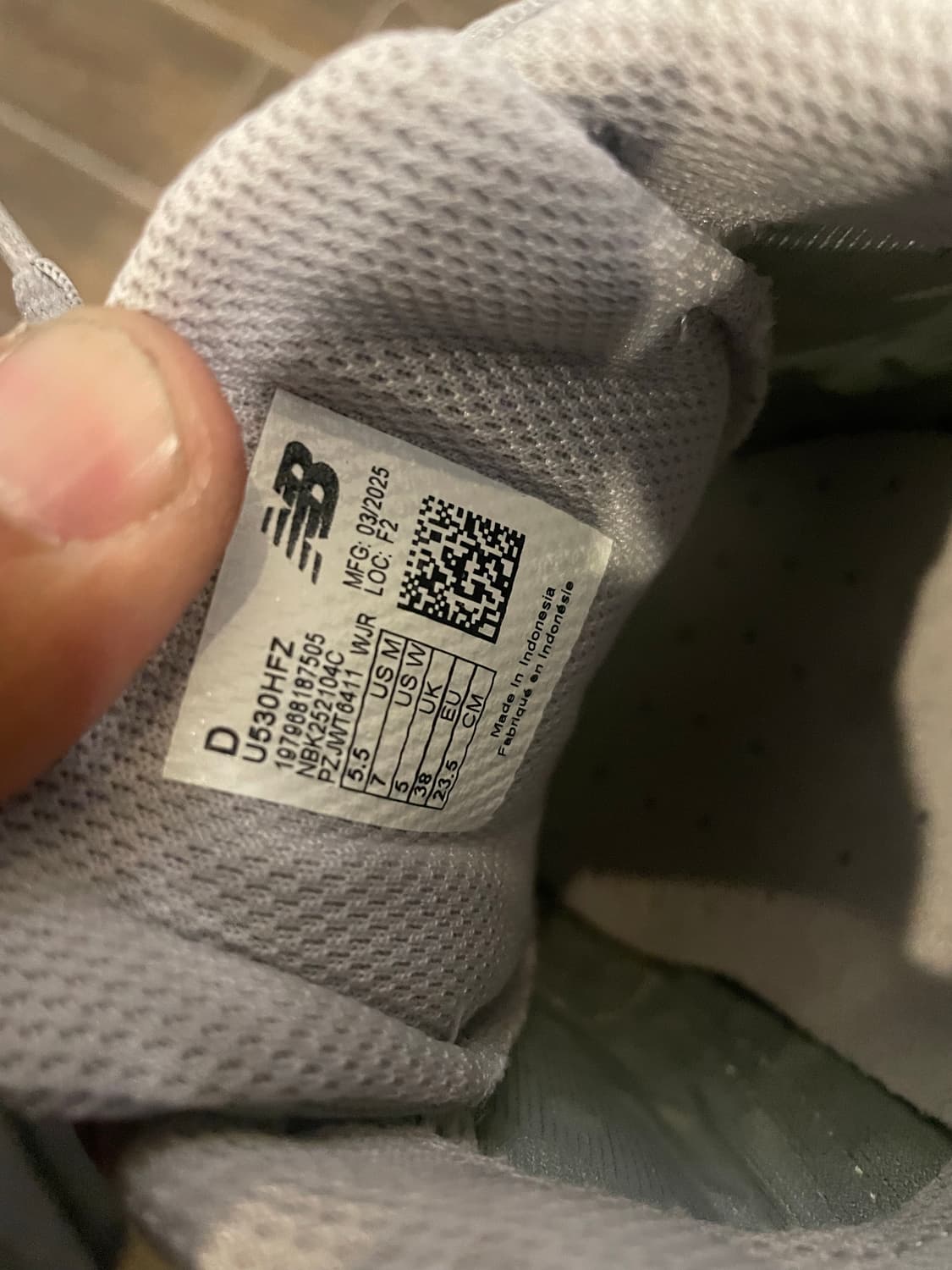 뉴발란스 530 실버 운동화 뉴발란스 235 상품이미지6