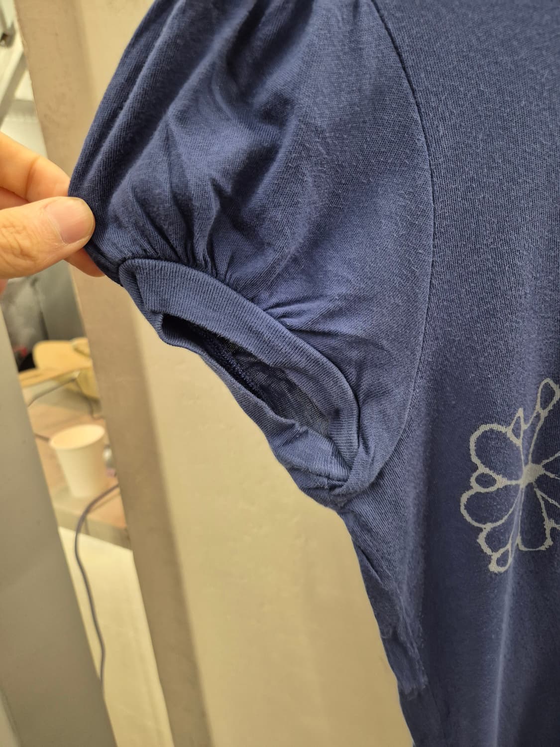 쥬시꾸뛰르 네이비 왕관 티셔츠 M 상품이미지3