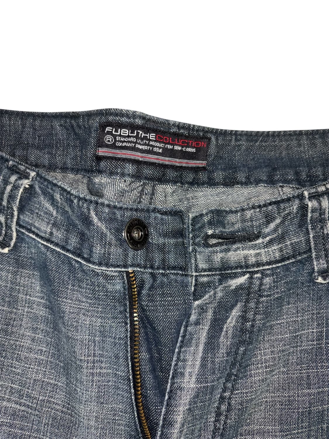 [FUBU] 빈티지 푸부 워싱 바이크 데님 팬츠 M 상품이미지5