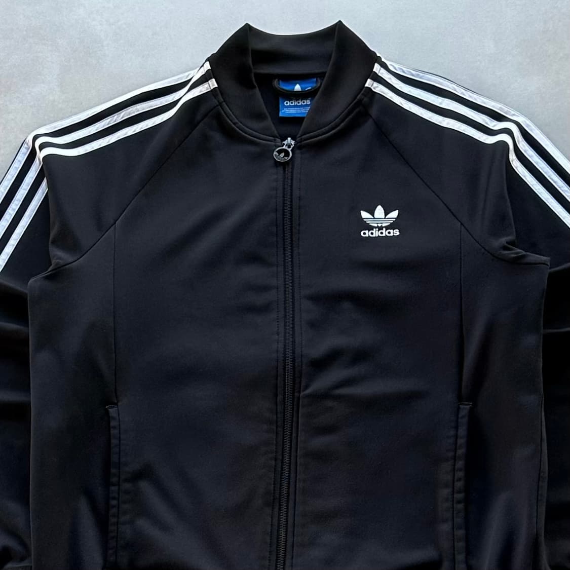 [L]아디다스 트레포일 블랙 트랙탑 져지 상품이미지2