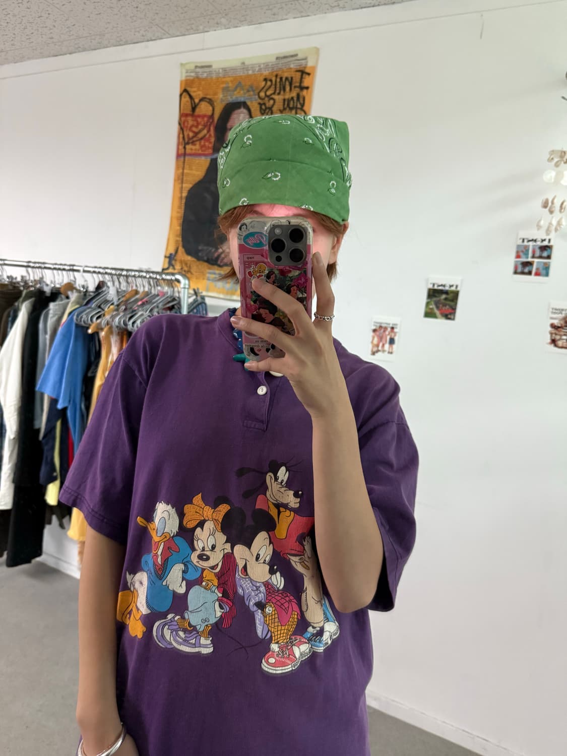 Usa disney print tshirt 디즈니 상품이미지1