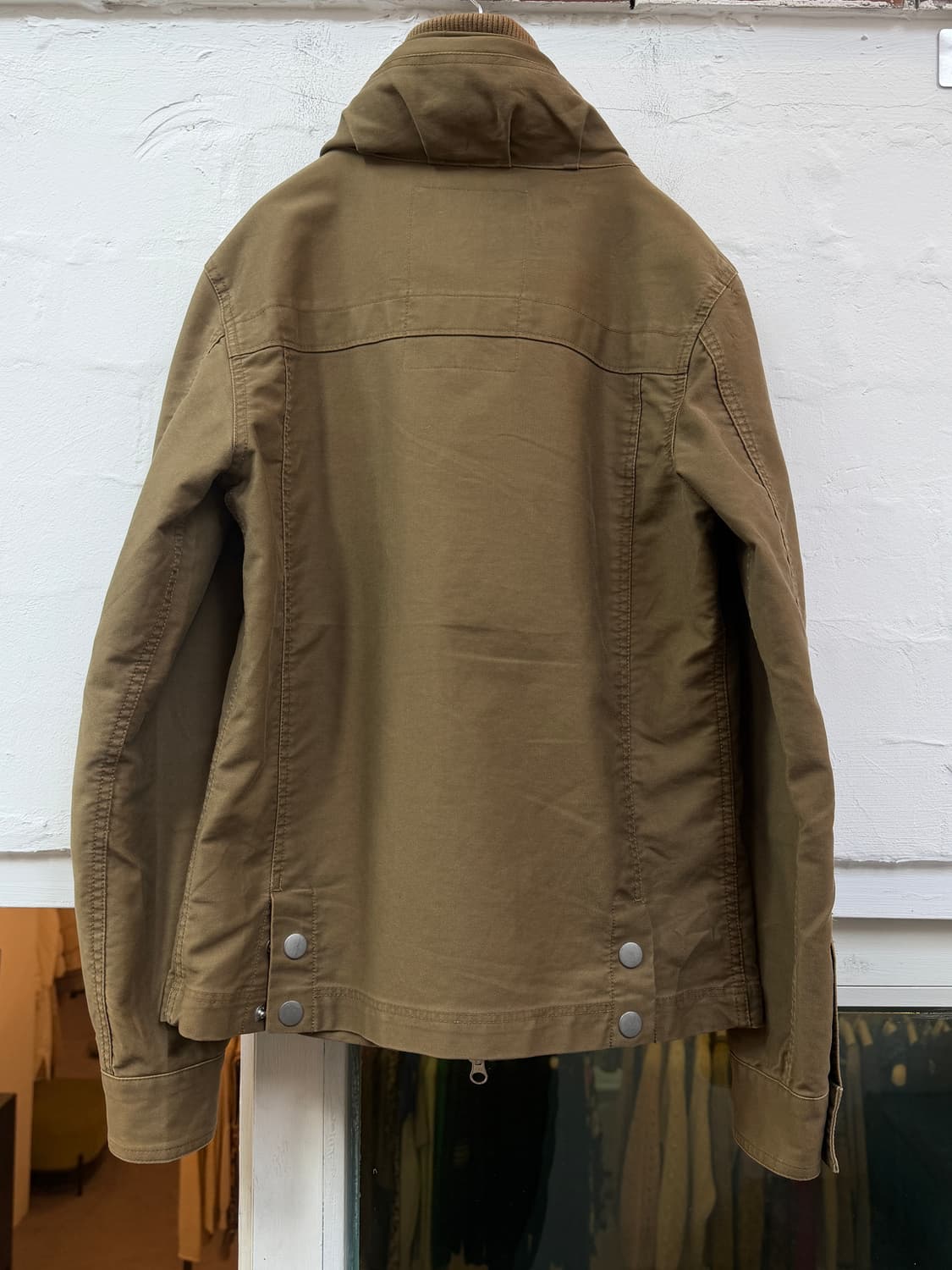 Purple&Yellow 후드 내장 필드자켓 M 상품이미지4