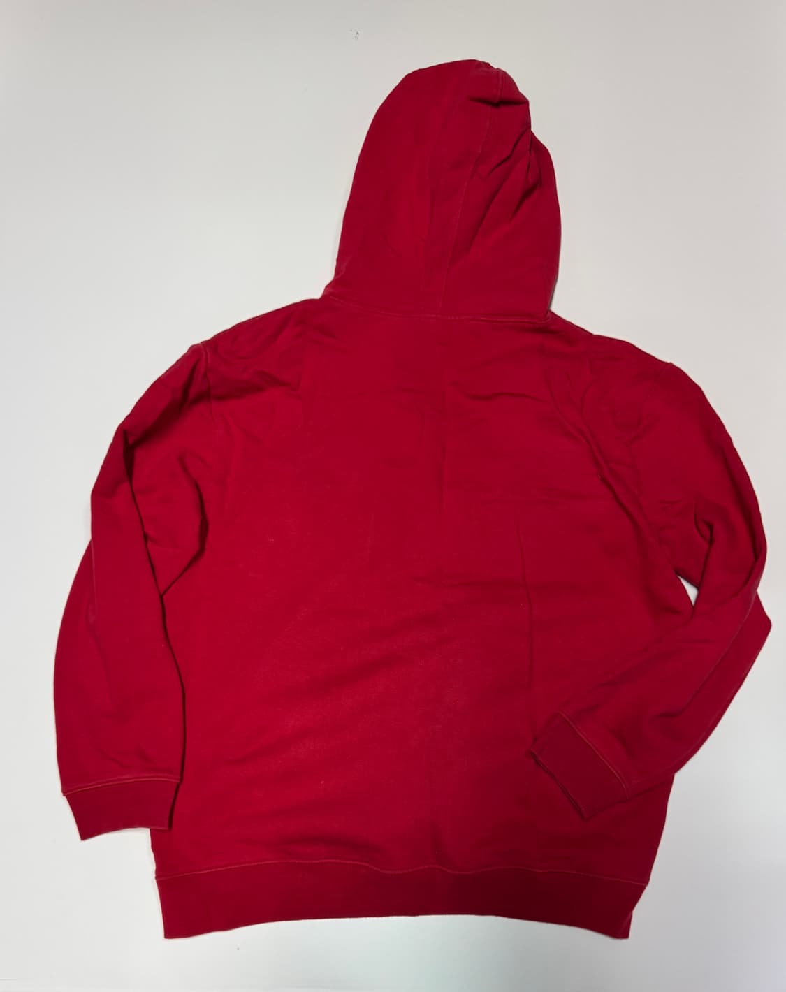 GAP 갭 빅 스펠로고 기모 후드티 L 레드 상품이미지2