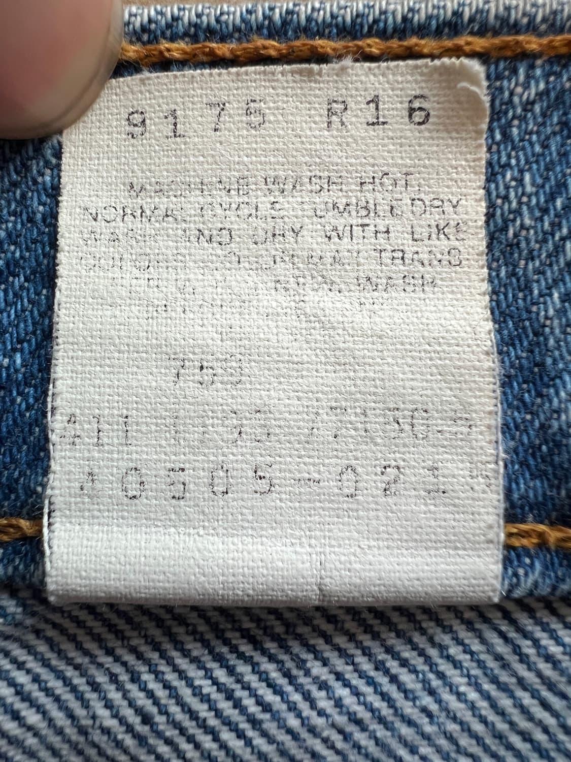90s Levis 505 오렌지탭 상품이미지5