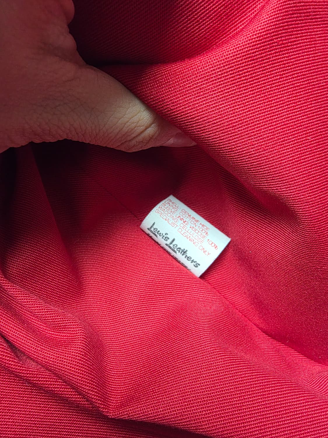 루이스레더988 가죽자켓 42size 판매  상품이미지8