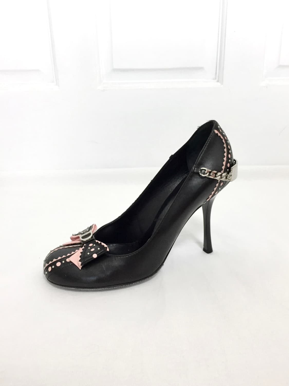 Christian Dior pink Bow leather Pumps 상품이미지7