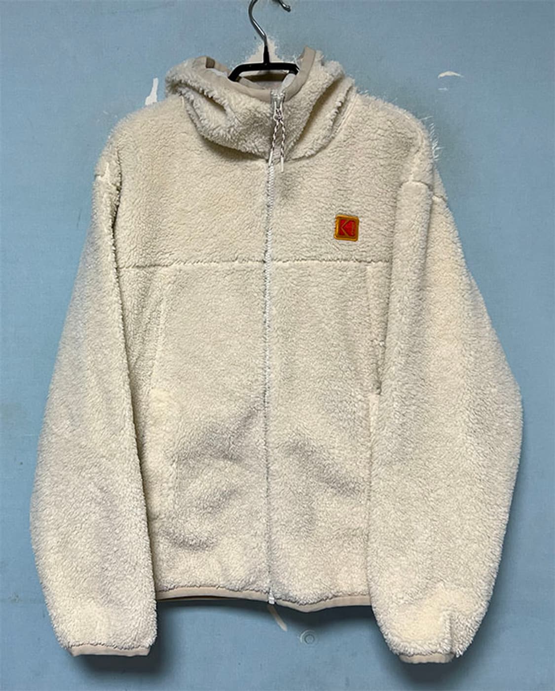 KODAK 코닥 에센셜 여자 뽀글이 후드점퍼 S 90 55 상품이미지1