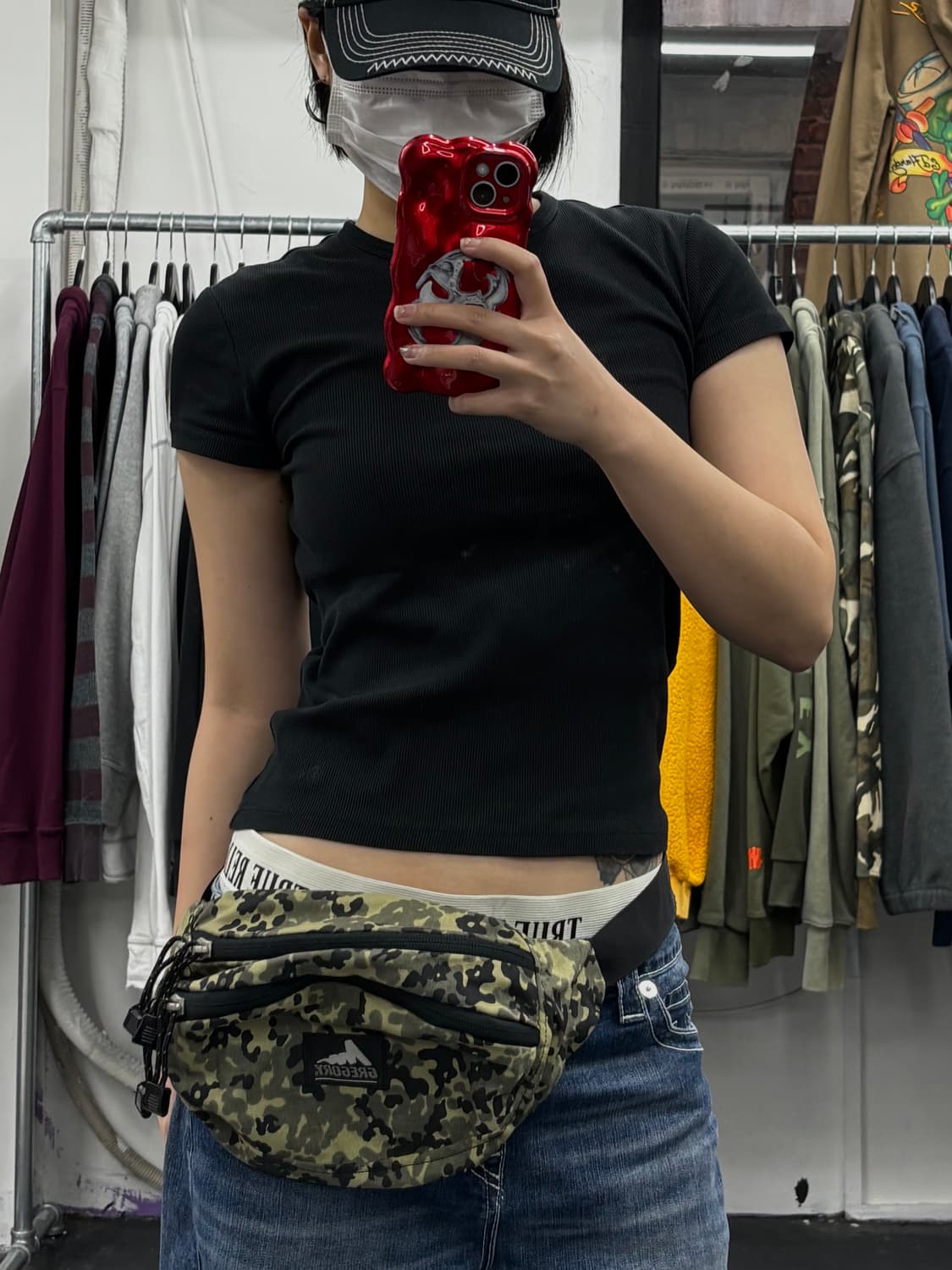 그레고리 카모 힙색 상품이미지2