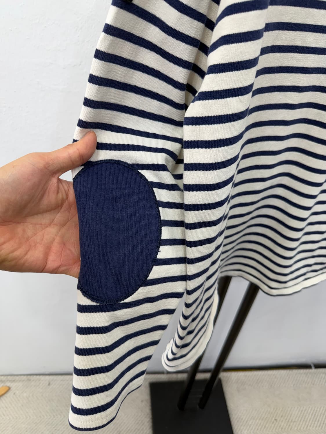 정품) 세인트제임스 여성 엠보패치 티셔츠 40 상품이미지5