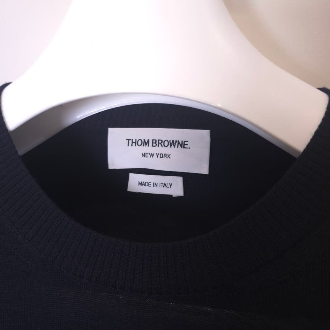 [중고/정품] 톰브라운 메리노 울 사선 니트 5 상품이미지4