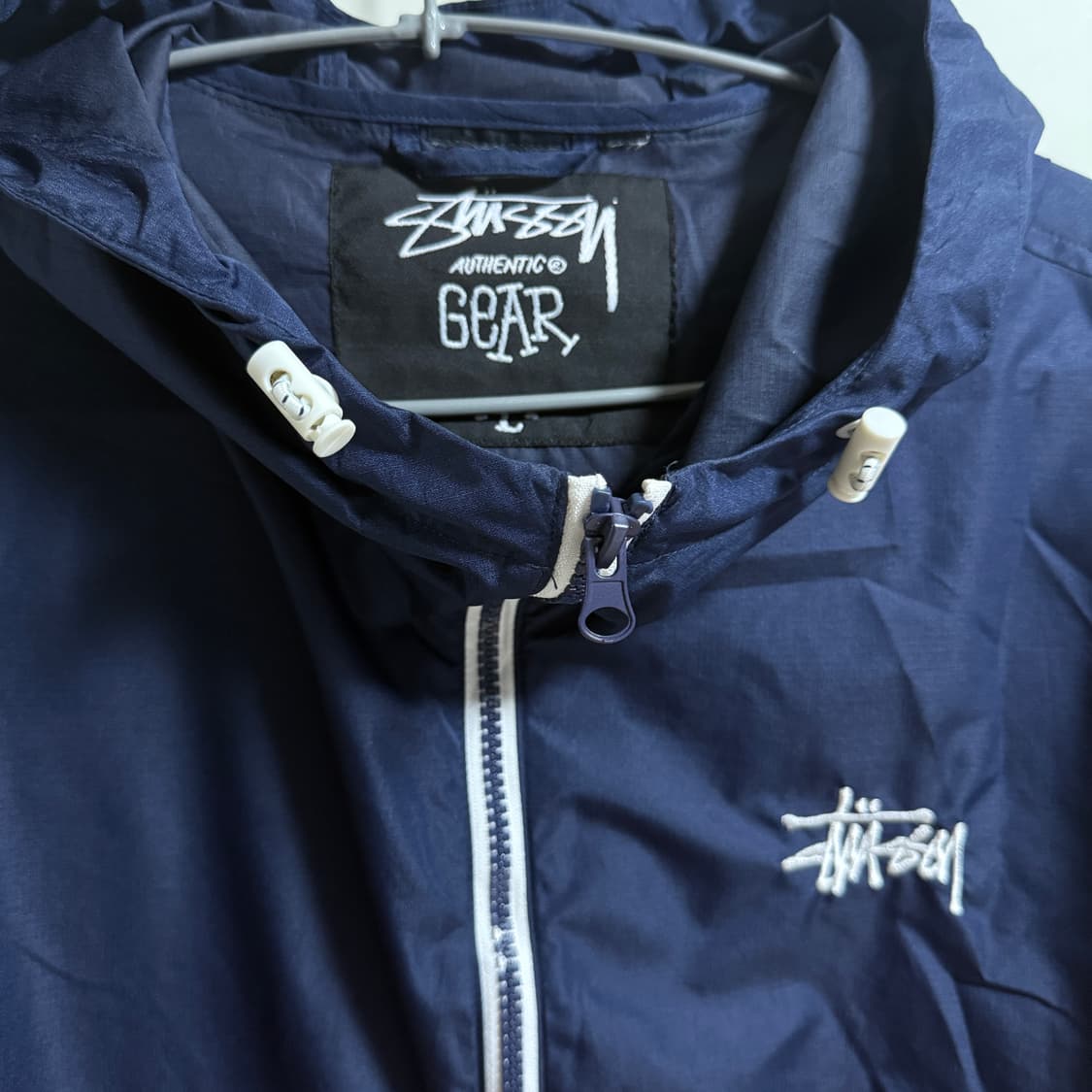 스투시 배색 바람막이 💙❤️ 상품이미지3