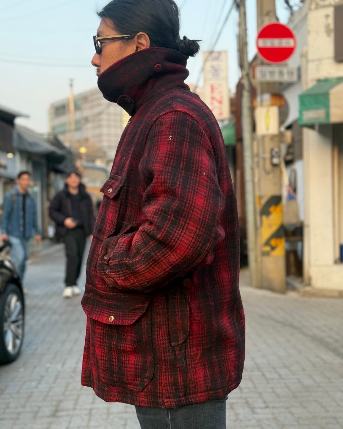 30-40‘s 울리치 플래드 체크 매키노 크루저 자켓 44 상품이미지9