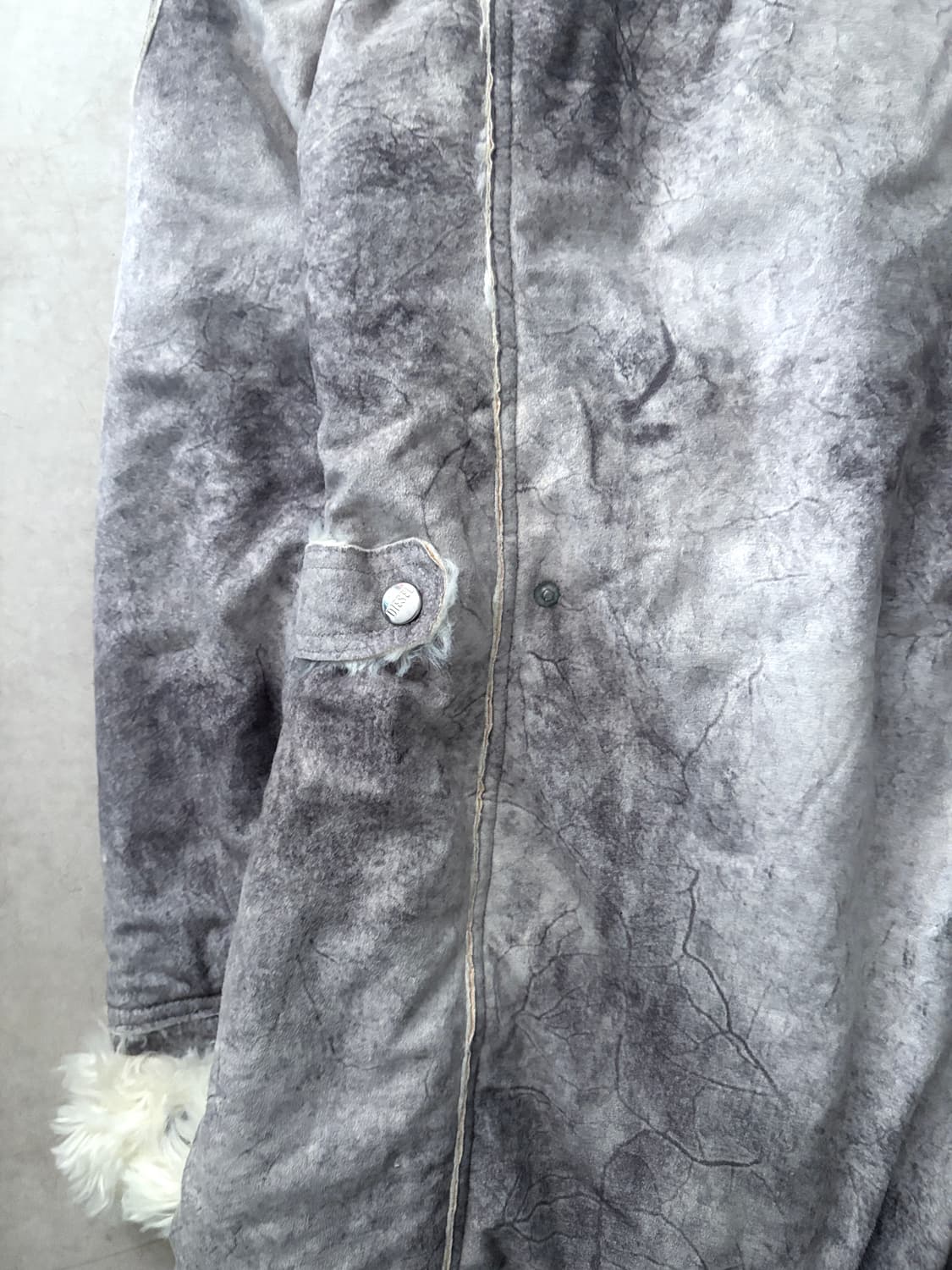 디젤 Y2k 퍼 코트 상품이미지9