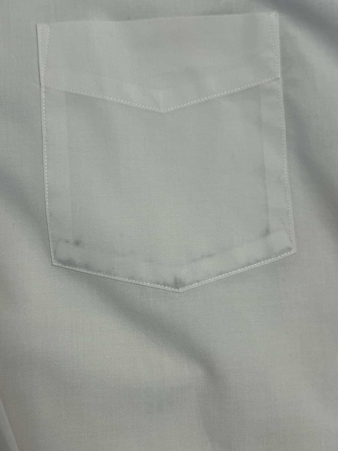 COURREGES 화이트 드레스 셔츠 OS 상품이미지5