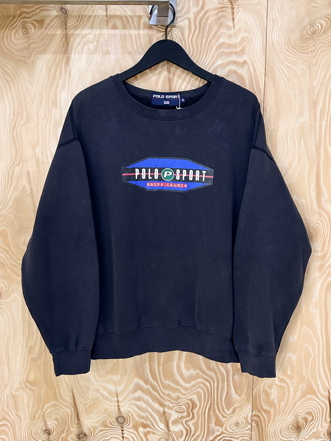  폴로스포츠 90"s 재팬 스펠 로고 스웻셔츠 상품이미지2
