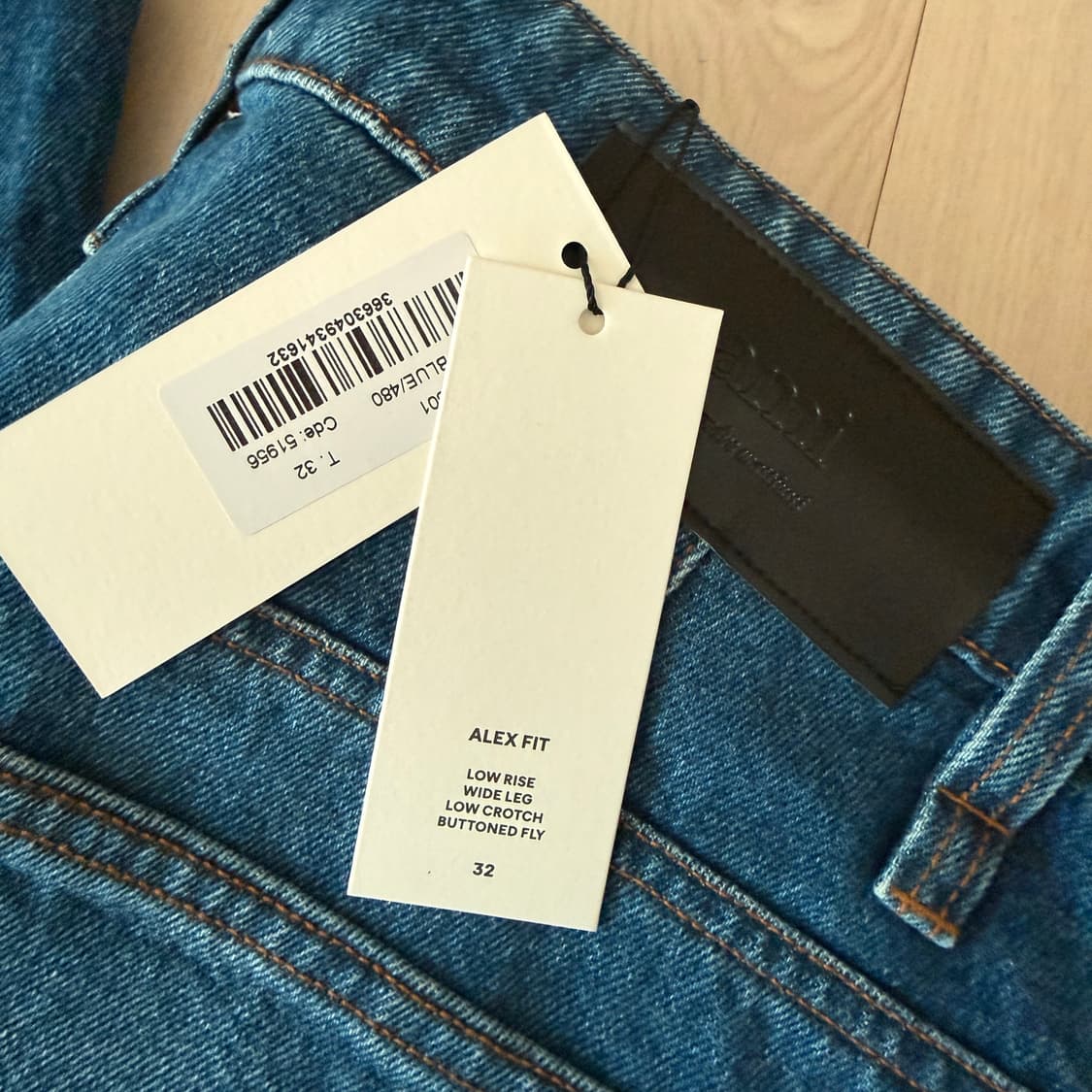 AMI 아미 내려입으면 예쁜 데님 진(청바지) 32사이즈(저스틴비버) 상품이미지2