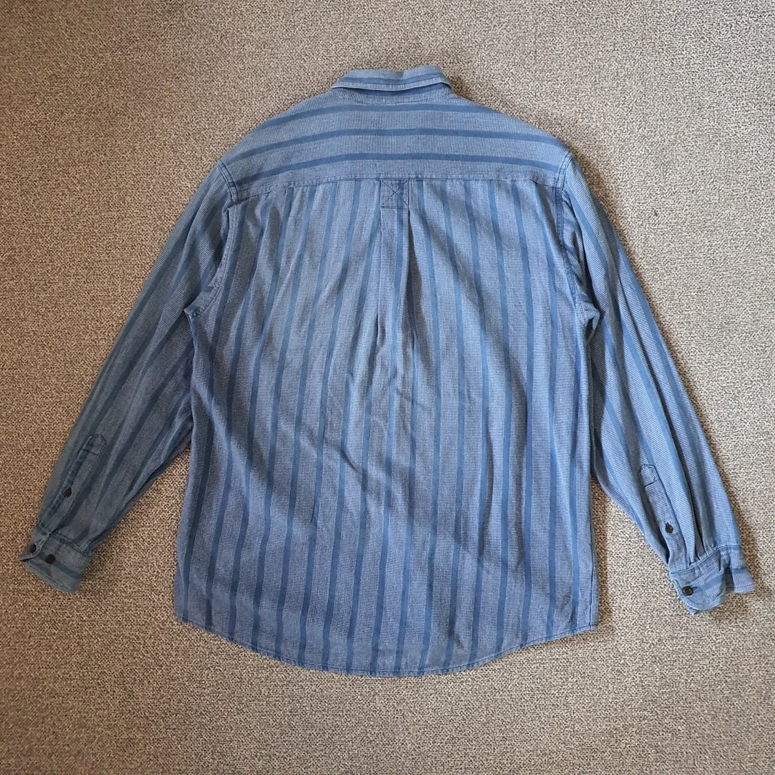 80s미국 수입 빈티지 스트라이프 셔츠 no.55 상품이미지7