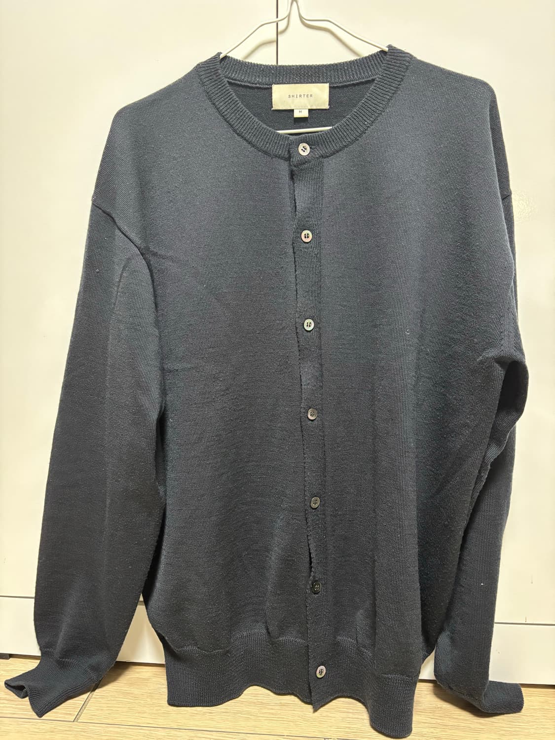 Shirter 라운드넥 가디건 상품이미지1