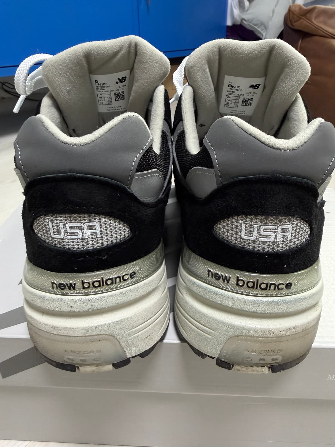 뉴발란스 992 코어 블랙그레이 상품이미지5
