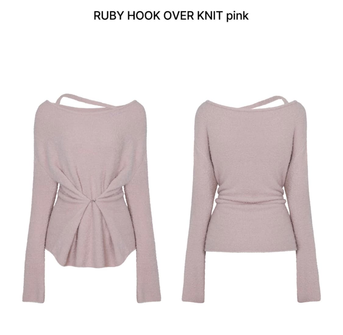 페인오어플레져 루비후크오버니트 RUBY HOOK OVER KNIT 상품이미지1