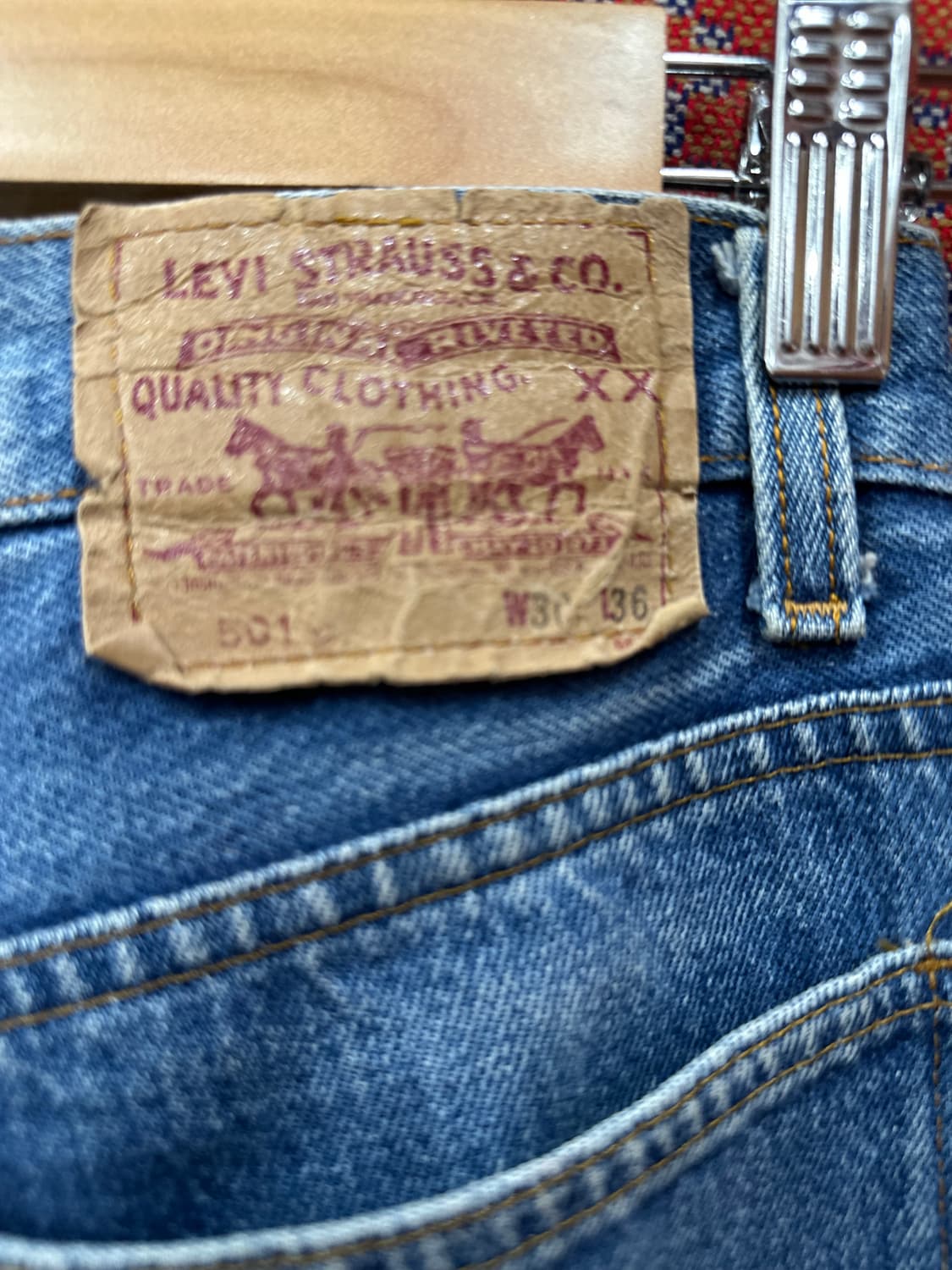 90s 리바이스 501xx u.s.a   27-28사이즈 상품이미지3