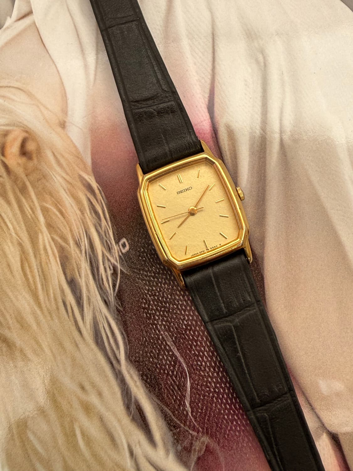Seiko_1990s square vintage watch 상품이미지1