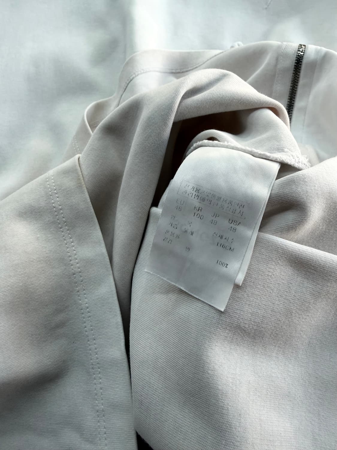 100~105/ 송지오옴므 엔젤윙 프린트 라운드 반팔 상품이미지9