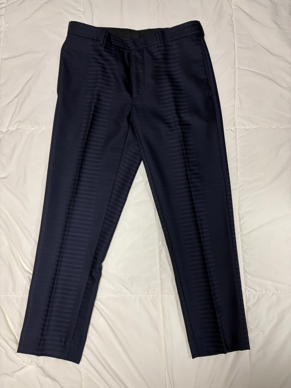 디올옴므 스트라이프 패턴 수트 48 상품이미지5