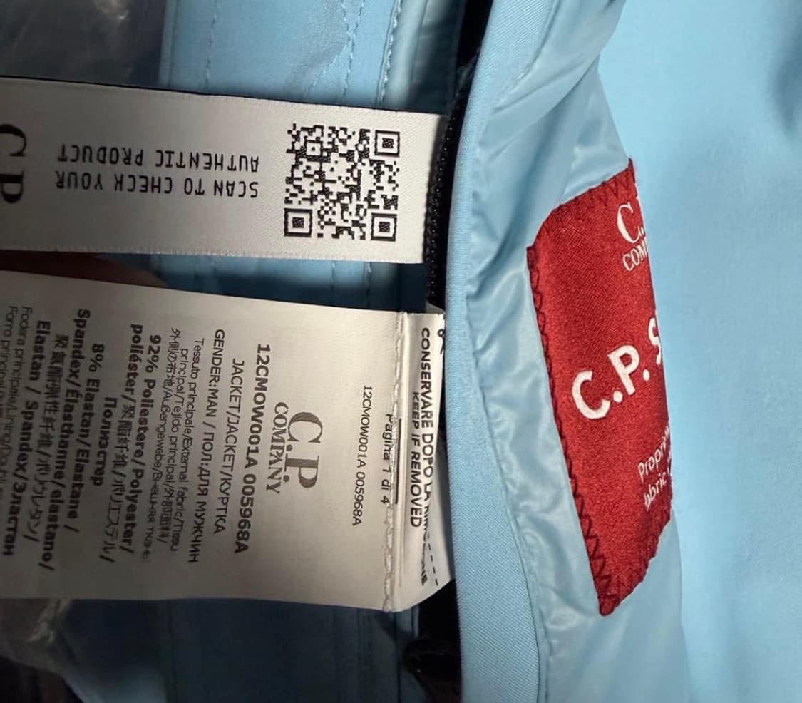 C.P. Company Skyblue Shell Jacket 상품이미지2