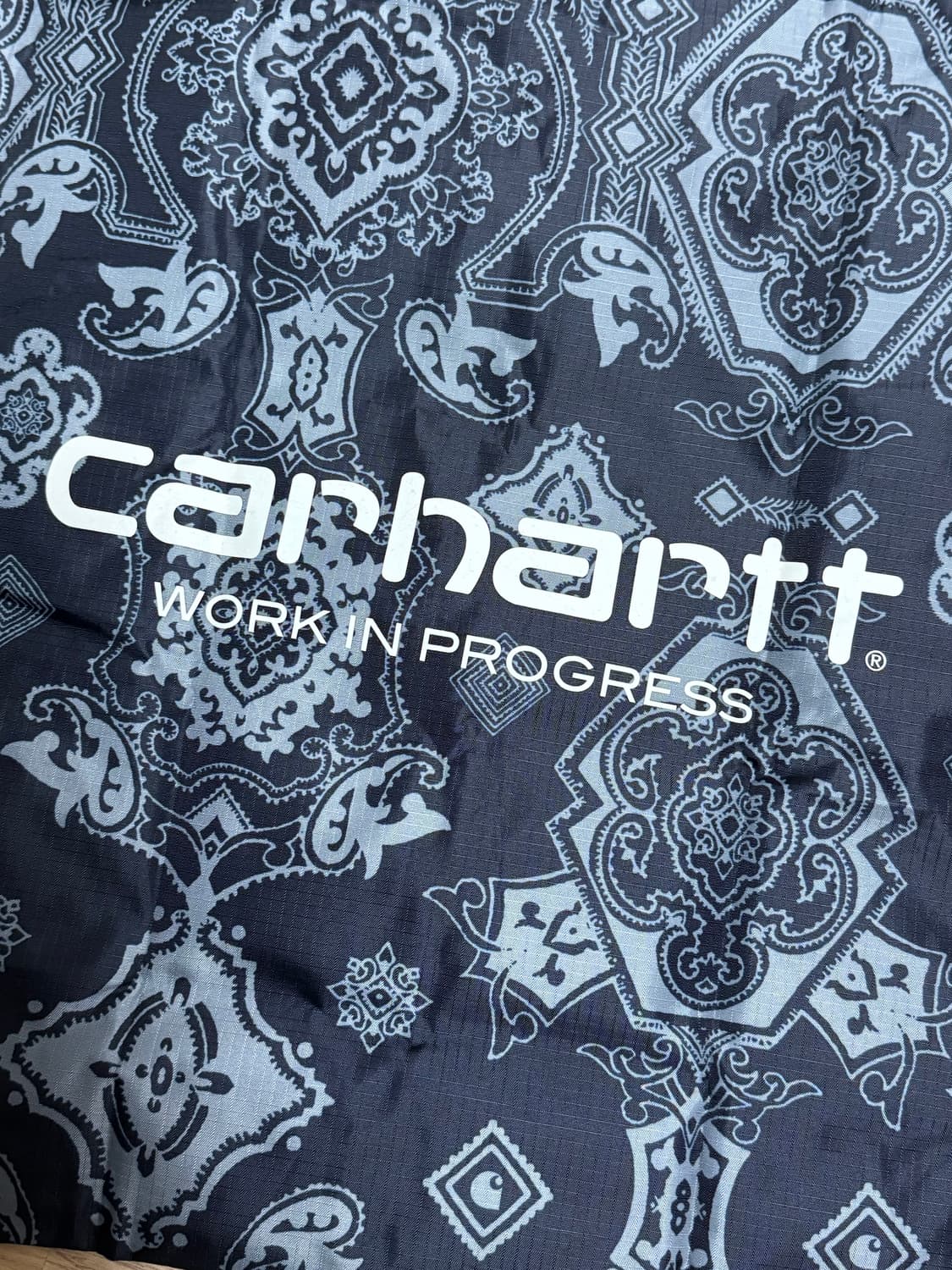 무료배송)칼하트 wip 벌스 쇼핑백 에코백 숄더백 블랙 상품이미지4