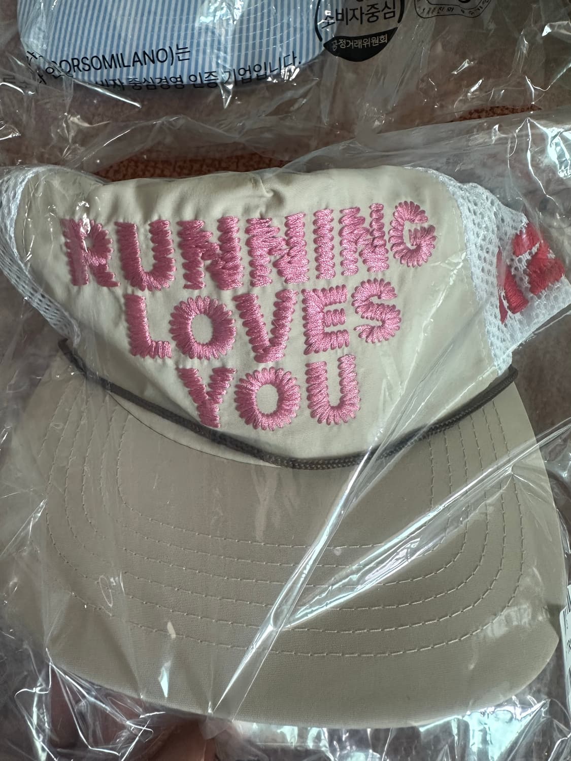 [OS] 알렉스 조노 러닝 러브스 유 트러커 햇 OG 베이지 상품이미지9