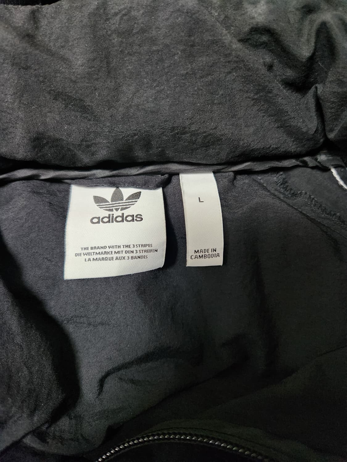 아디다스 슈퍼스타 윈드브레이커 바람막이 사이즈L 상품이미지3