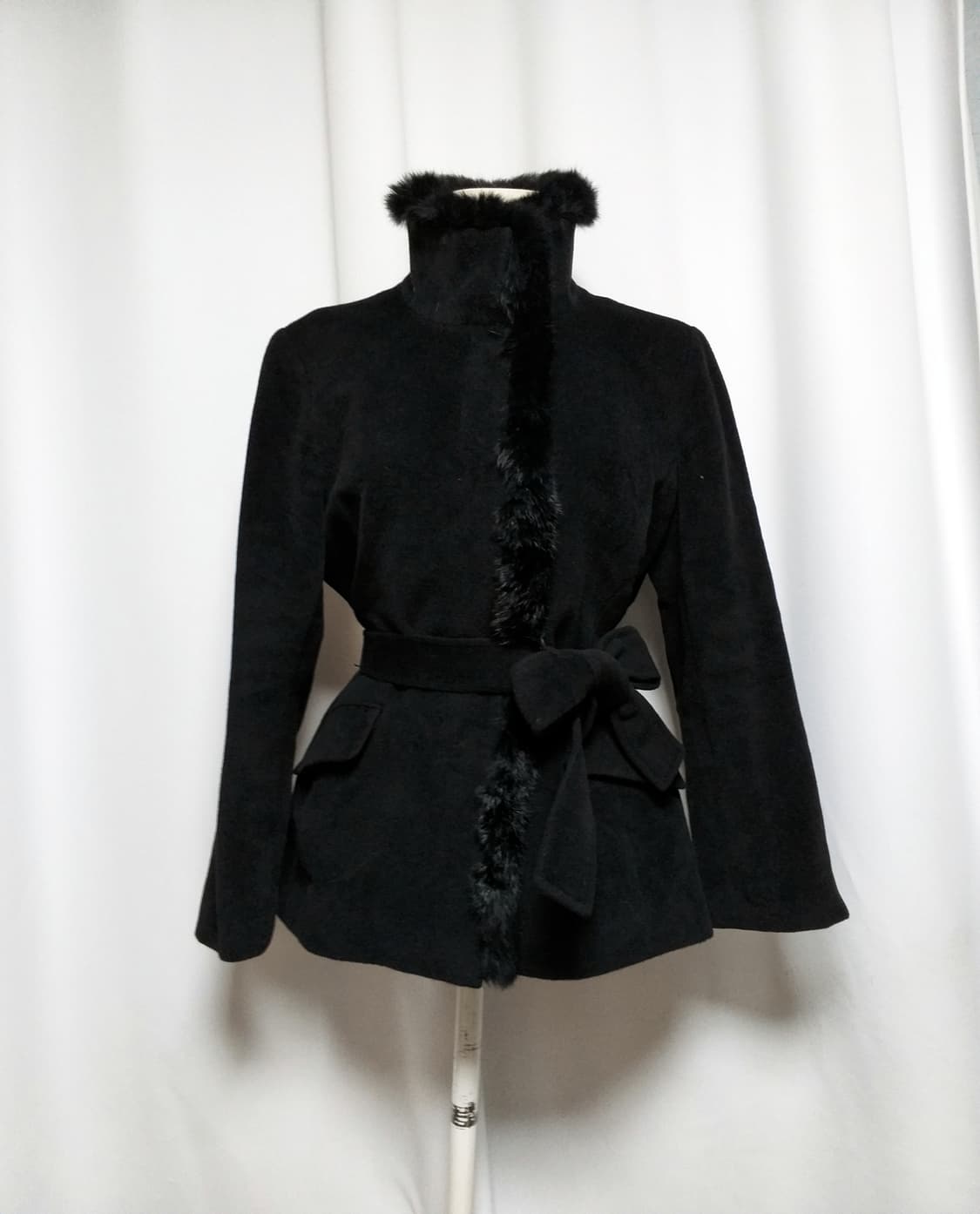 빈티지코트 긱시크 고스펑크로리타 달천 대장 y2k 오네히메갸루 로맨틱핀터 상품이미지2