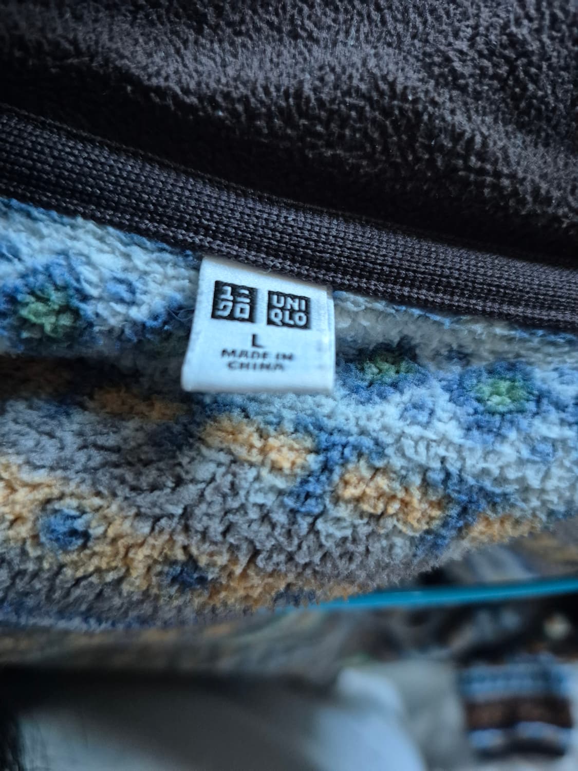 유니클로 에스닉 패턴 빈티지 후리스 집업 상품이미지3