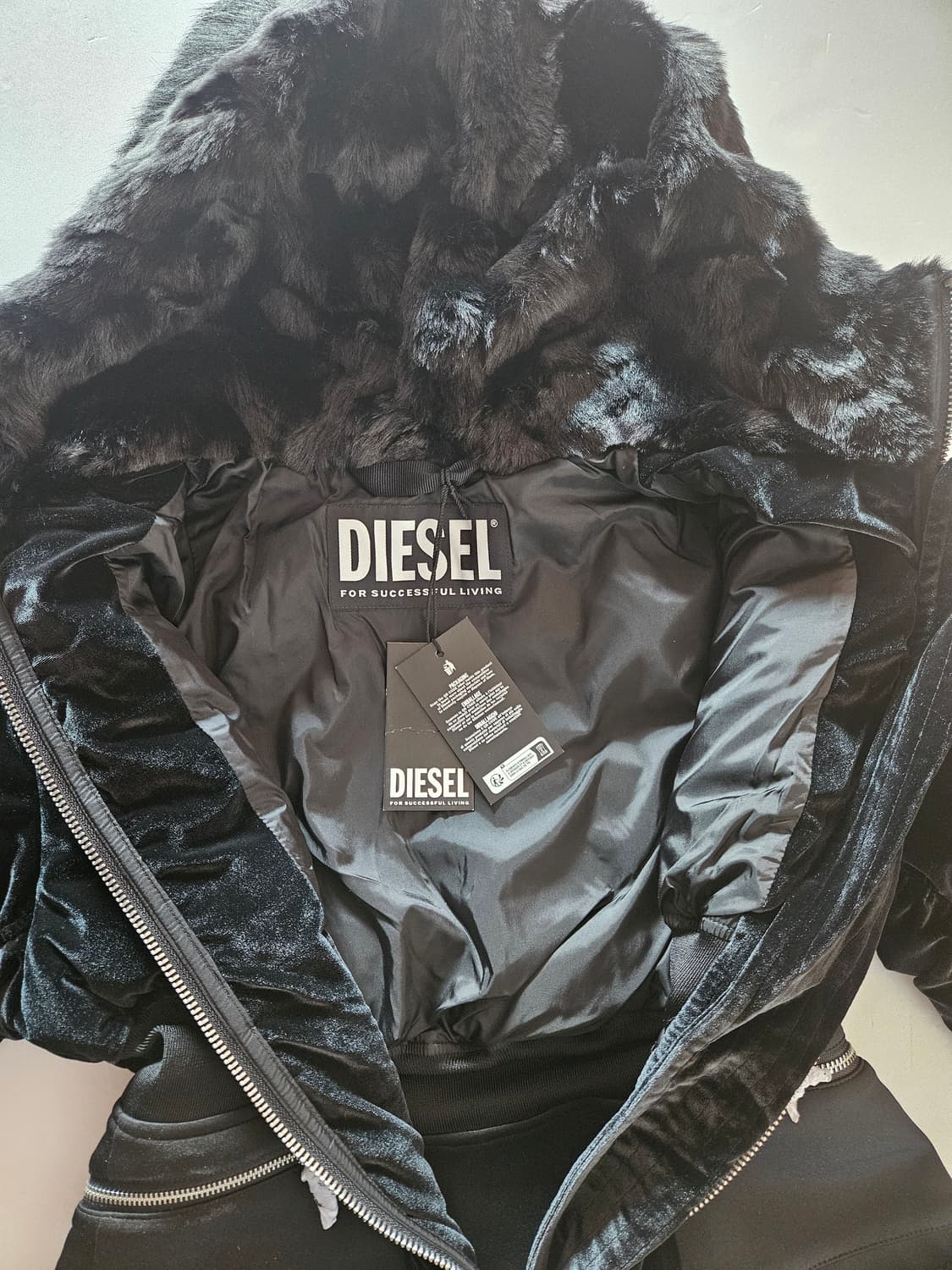 [새제품] 디젤 G-Ritas 블랙 봄버 자켓 상품이미지5