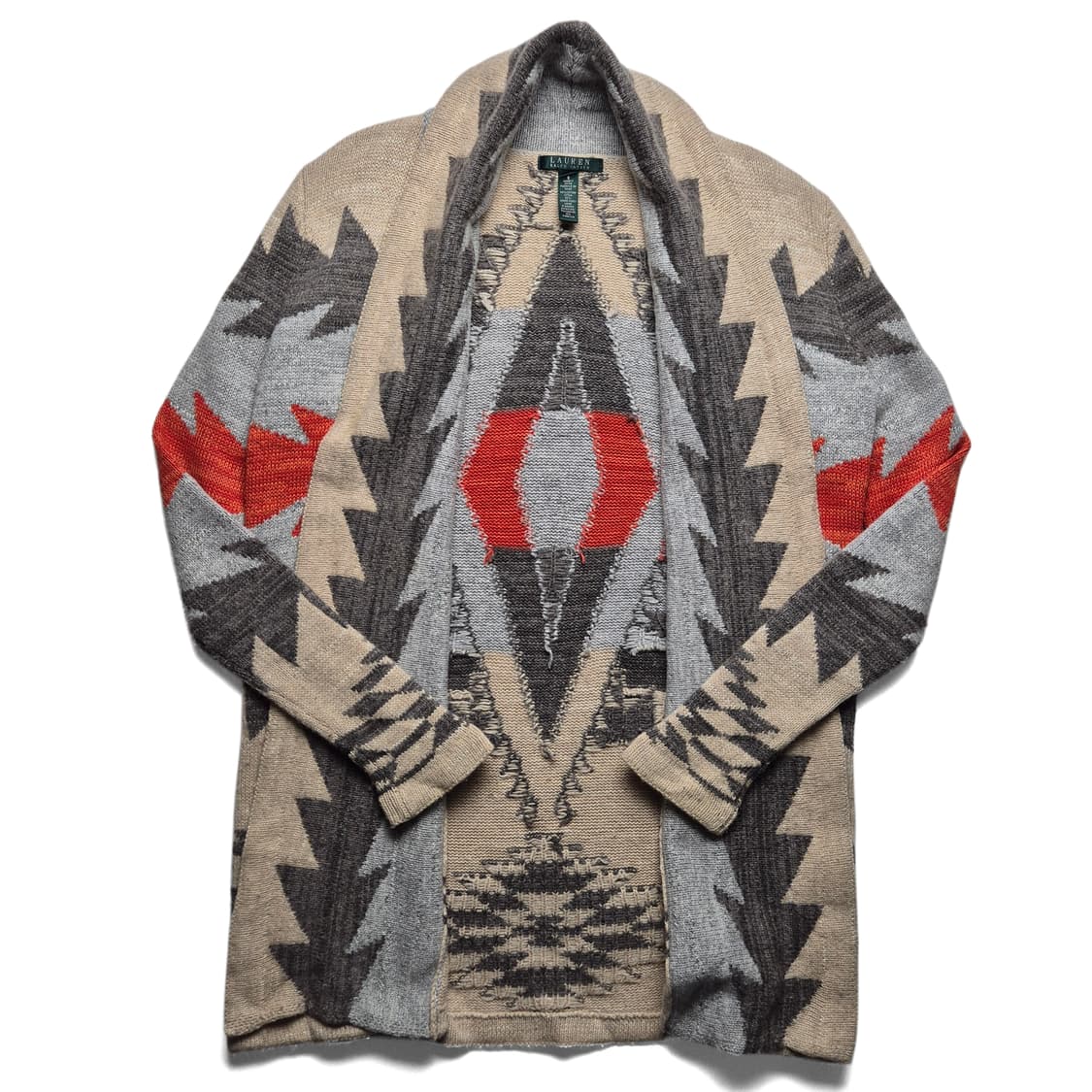 [S] 로렌 랄프로렌 아즈텍 숄카라 가디건 상품이미지2