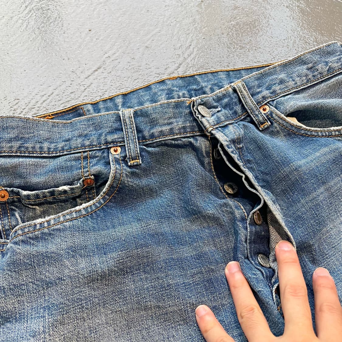 리바이스 501 데님 상품이미지4