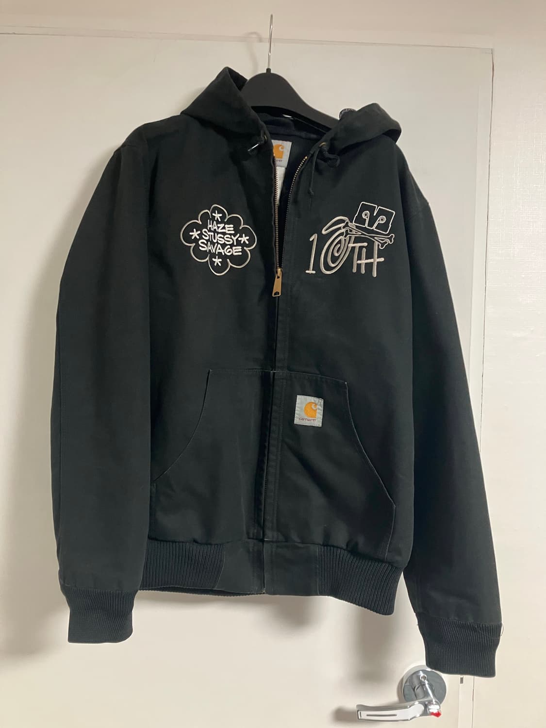 stussy x haze x carhartt 10주년 덱자켓 상품이미지1