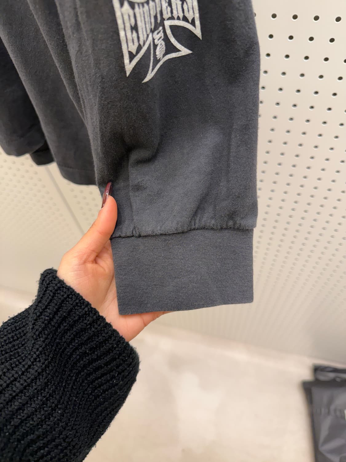 웨스트코스트 초퍼스 아이언크로스 롱슬리브 티셔츠 U1159 상품이미지4