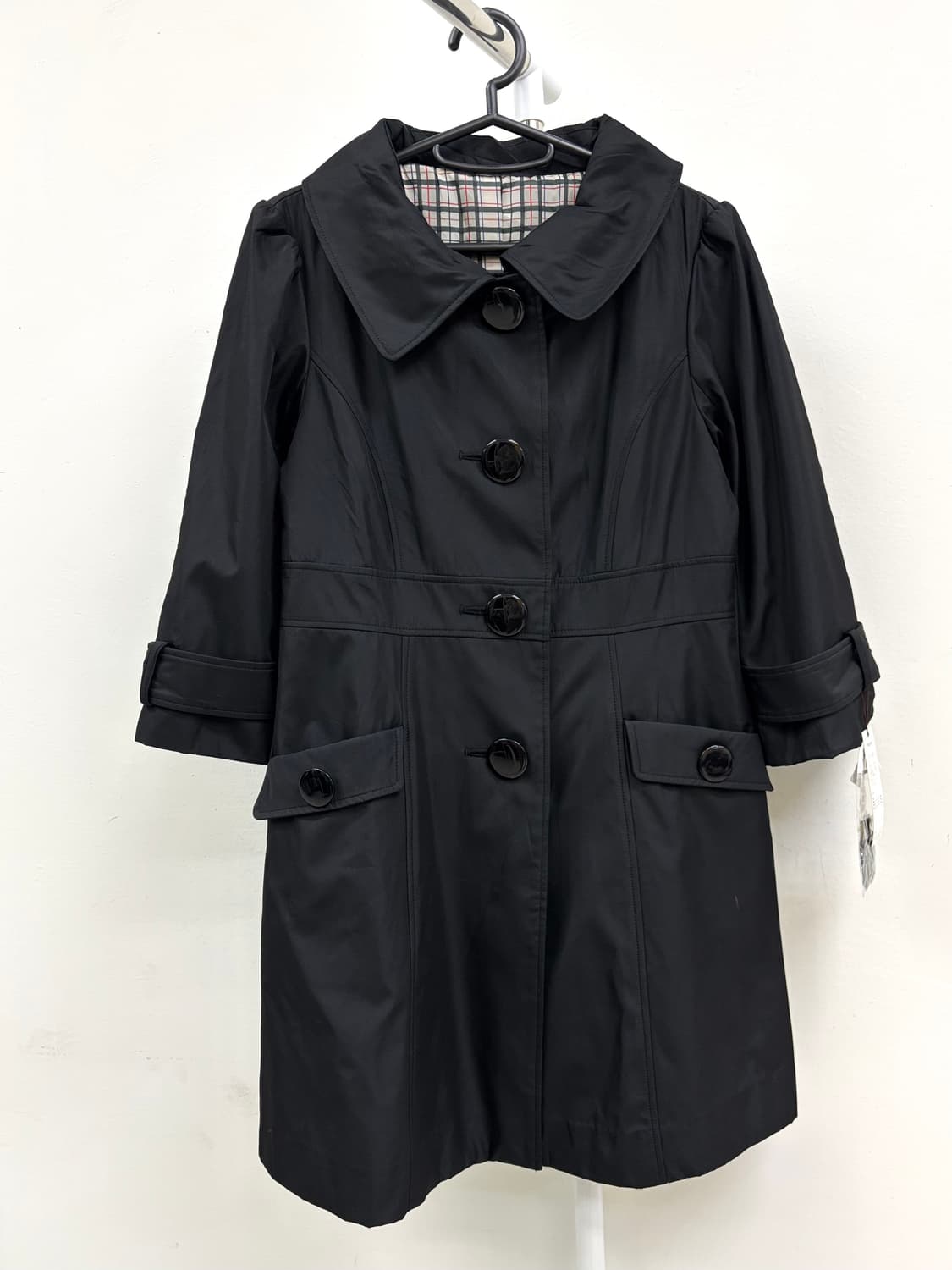 빈티지 블랙 코트 상품이미지5